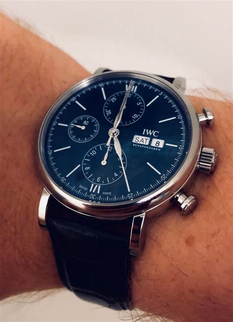 iwc portofino chronograph replica|iwc portofino chronograph 150 years.